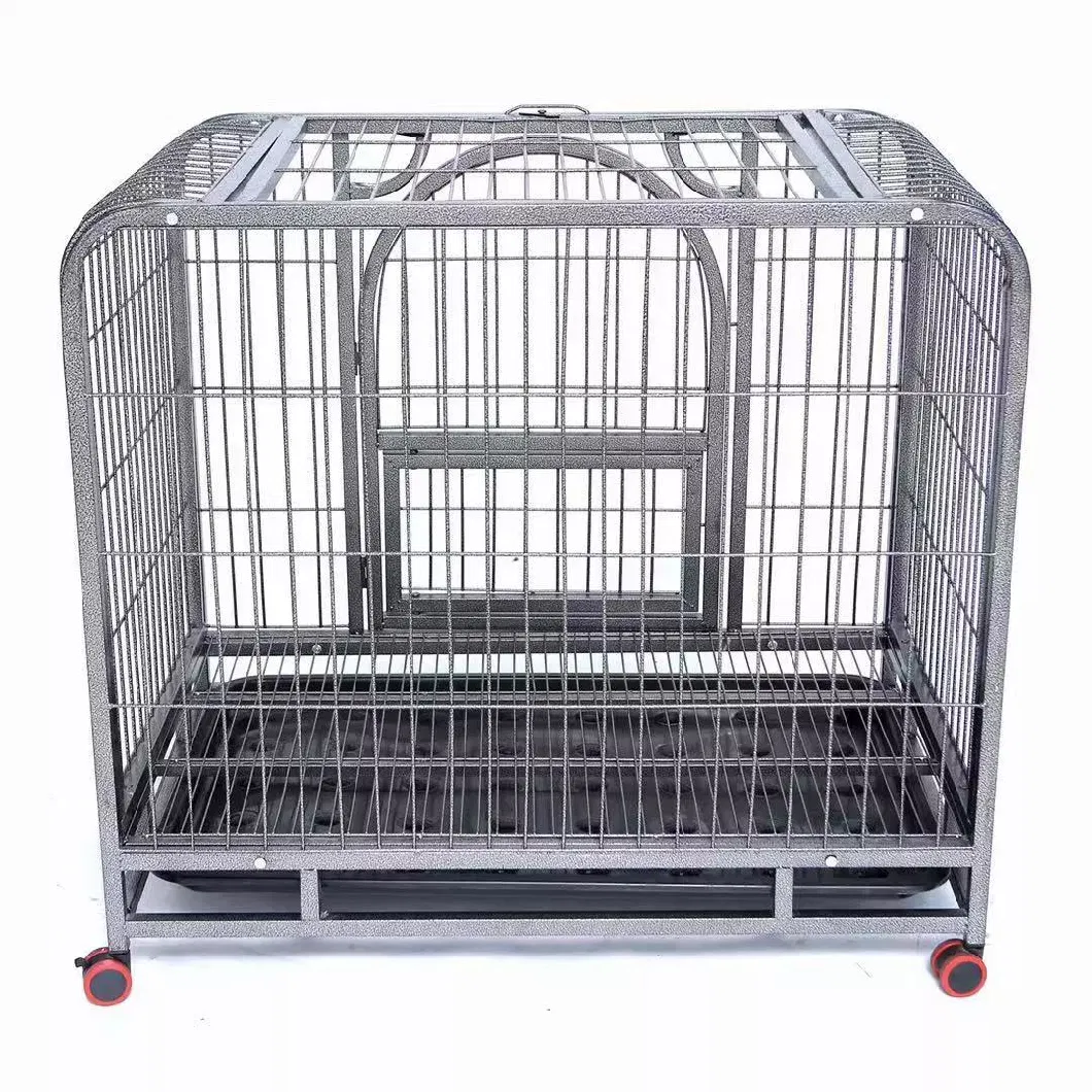 in Stock OEM ODM Metal Dog Crate Dog House Indoor Aluminum Dog Crate Stackable Dog Crates