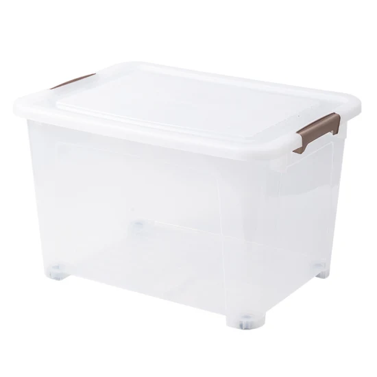 8092 Boîte de rangement en plastique PP durable avec boucle solide et couvercle pratique Multi